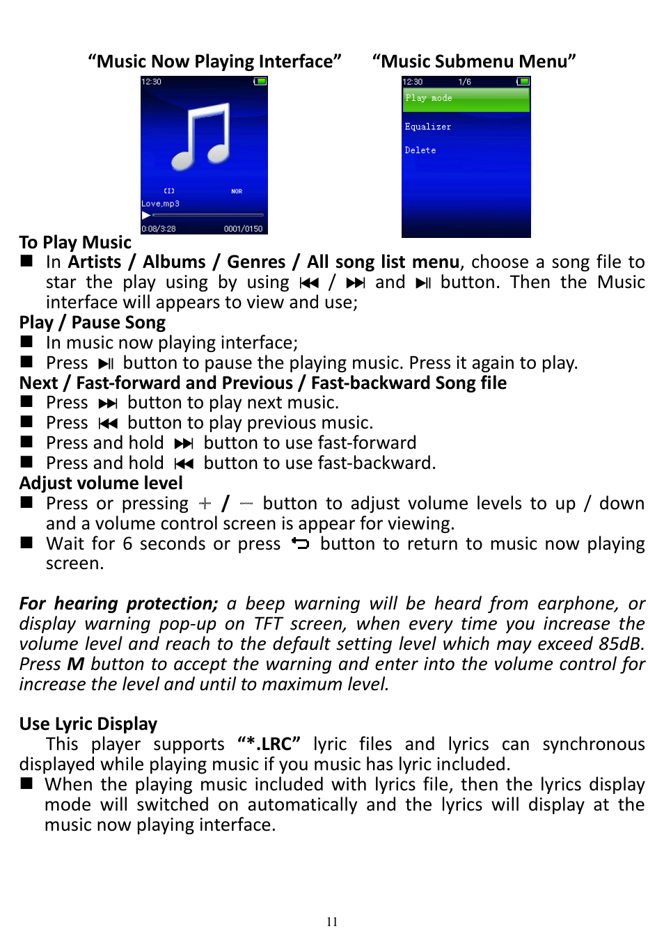 Lenco XEMIO-760 BT User Manual | Page 11 / 23