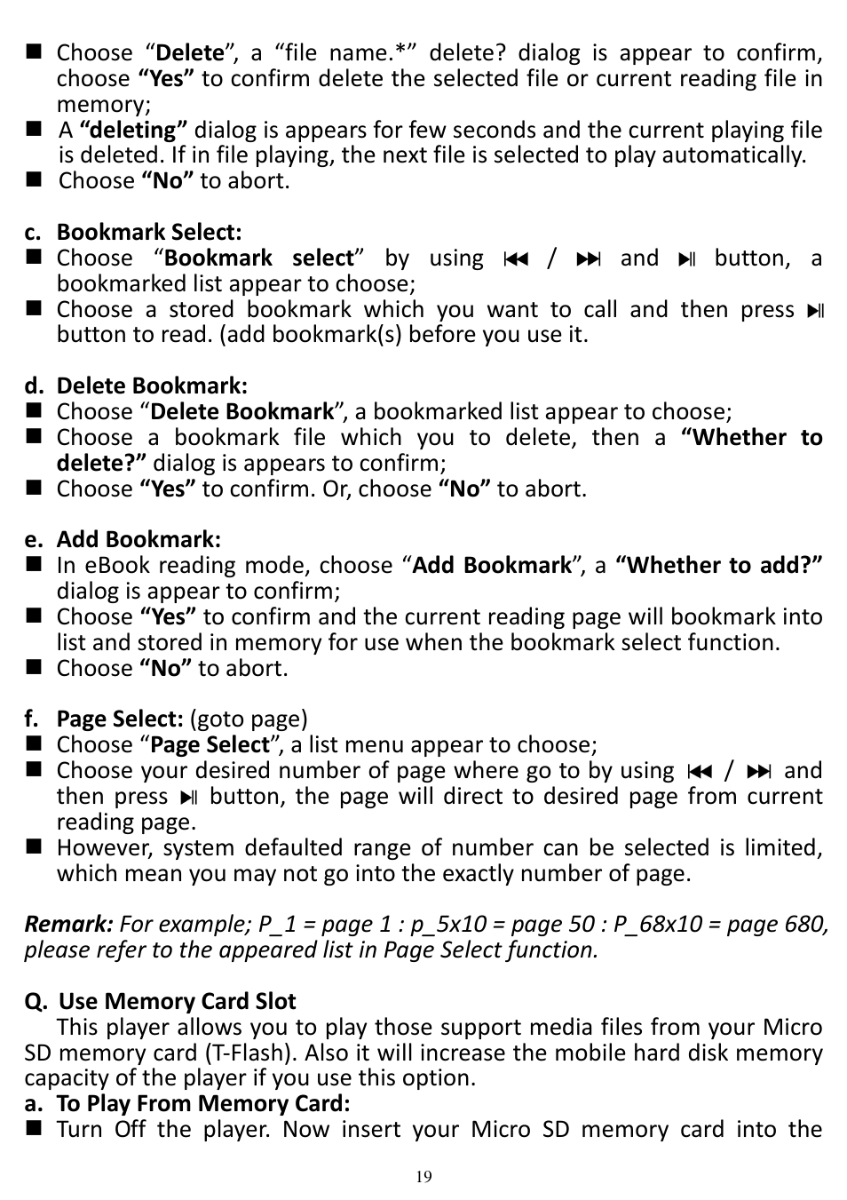 Lenco XEMIO-760 BT User Manual | Page 19 / 23
