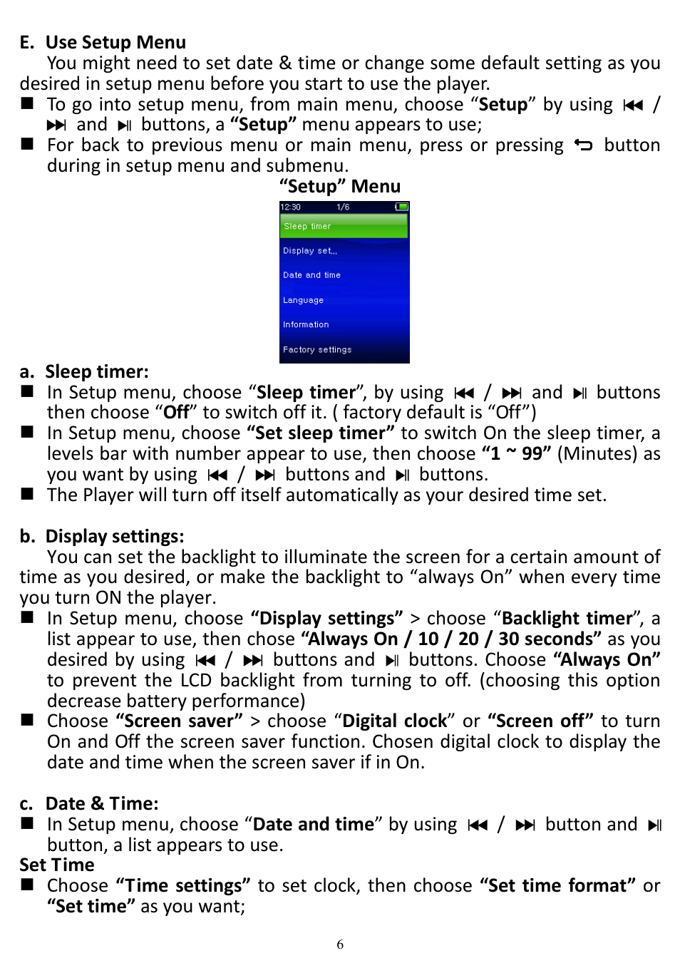 Lenco XEMIO-760 BT User Manual | Page 6 / 23