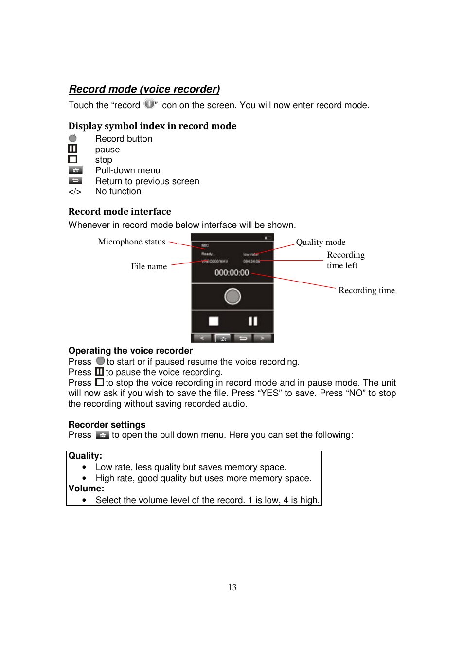 Lenco XEMIO-950 User Manual | Page 13 / 17