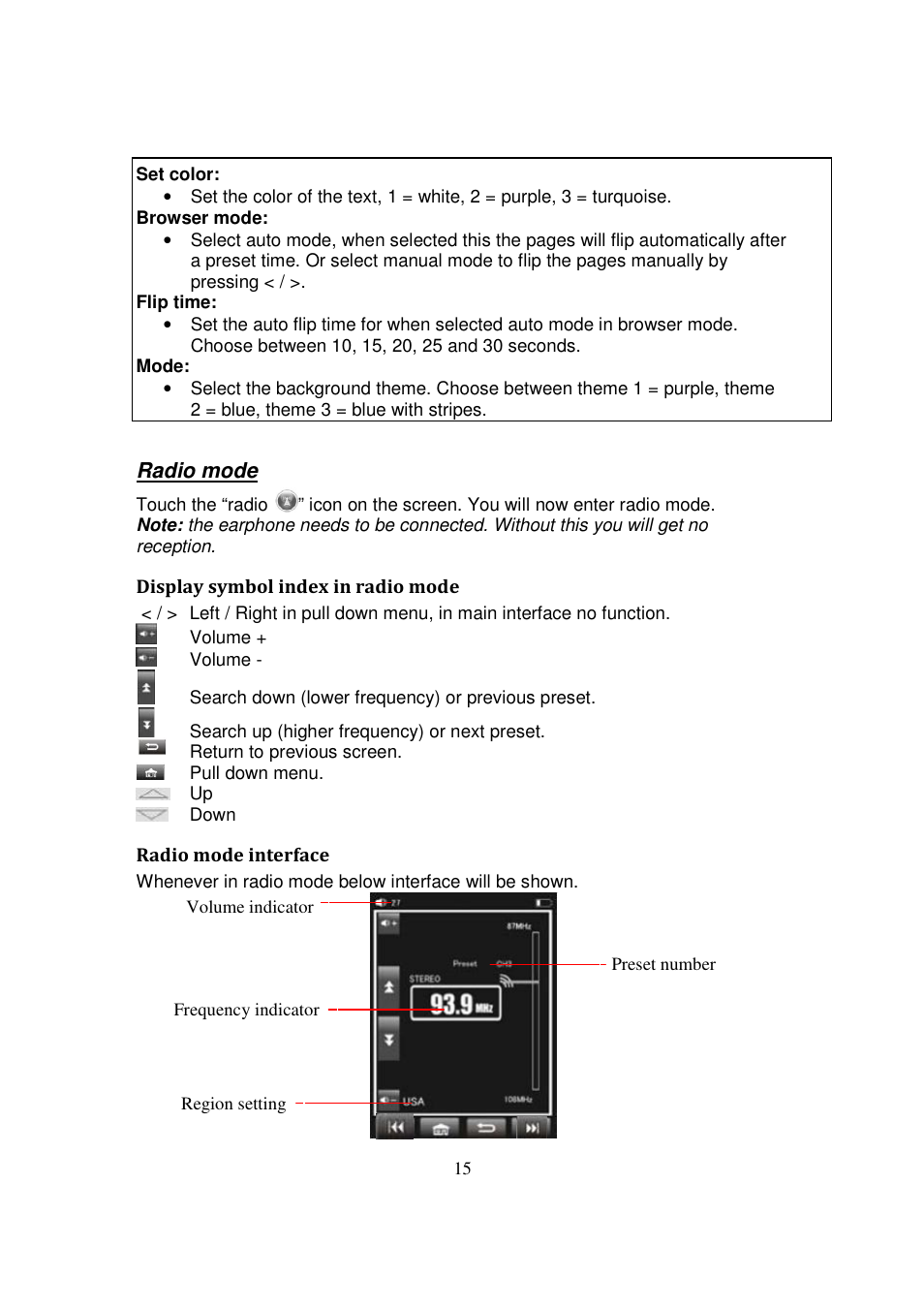 Lenco XEMIO-950 User Manual | Page 15 / 17