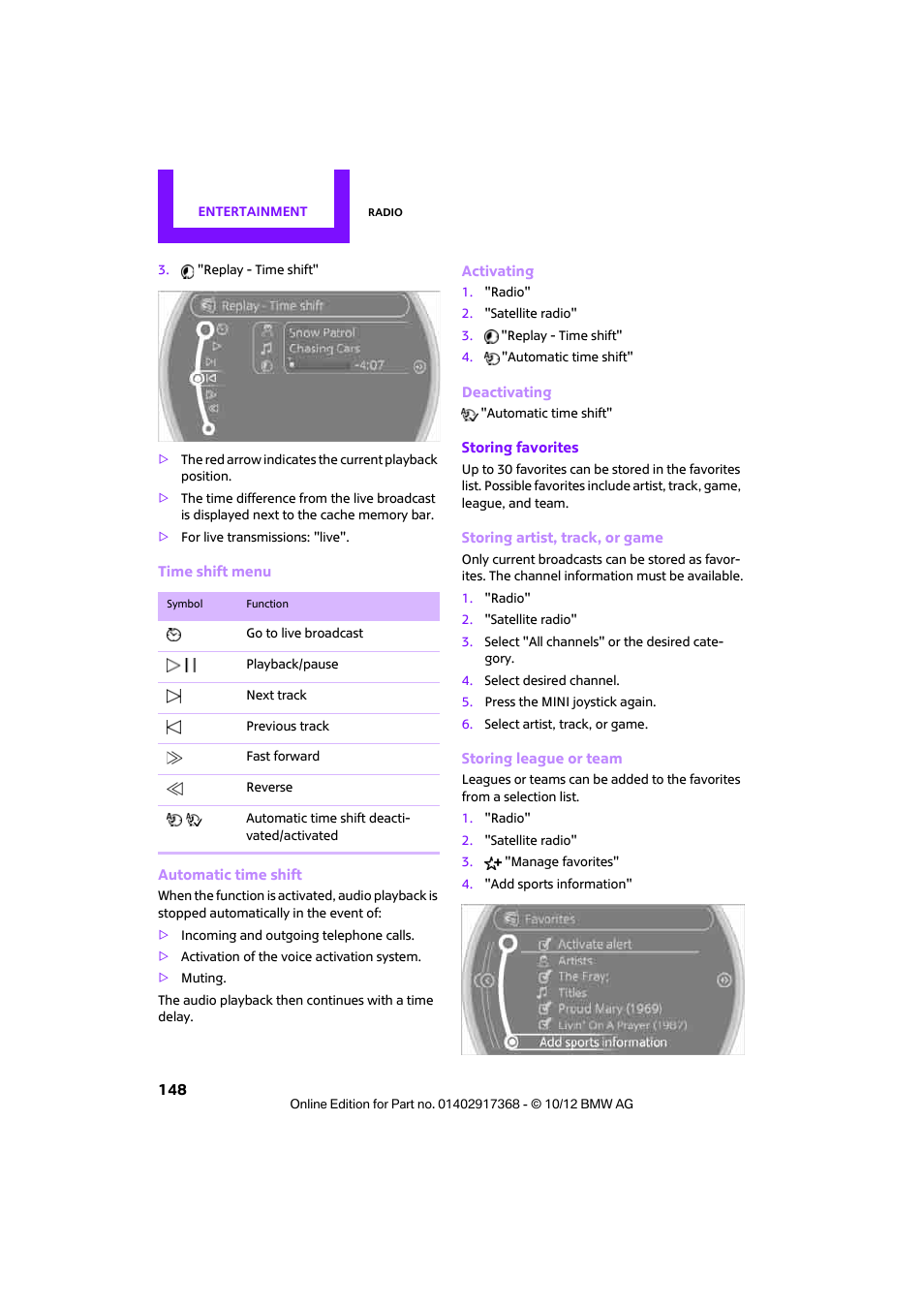Mini 2013 Countryman User Manual | Page 149 / 275