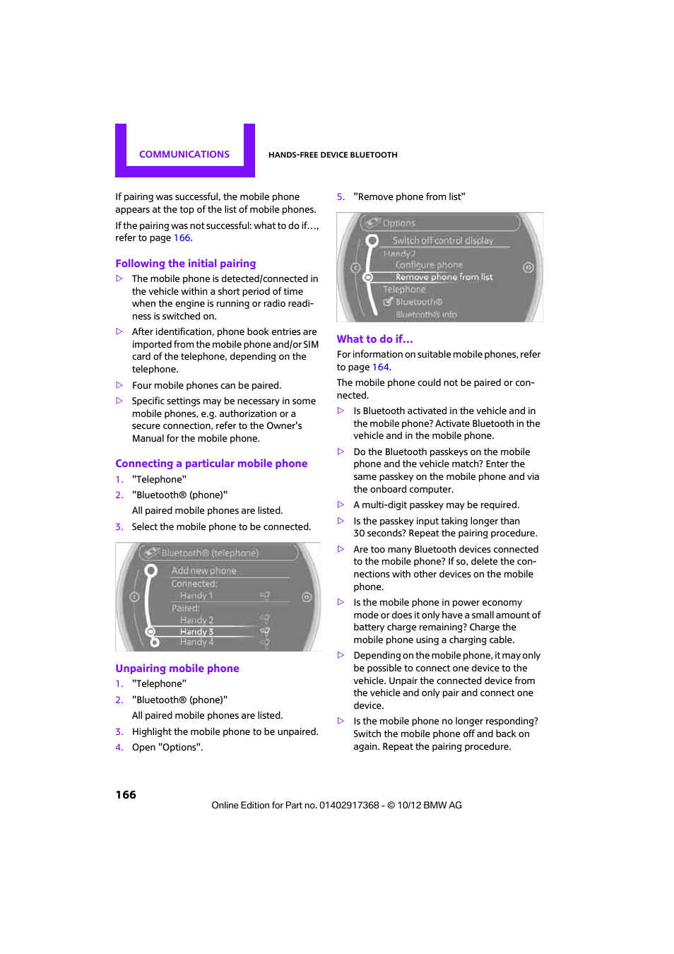 Mini 2013 Countryman User Manual | Page 167 / 275