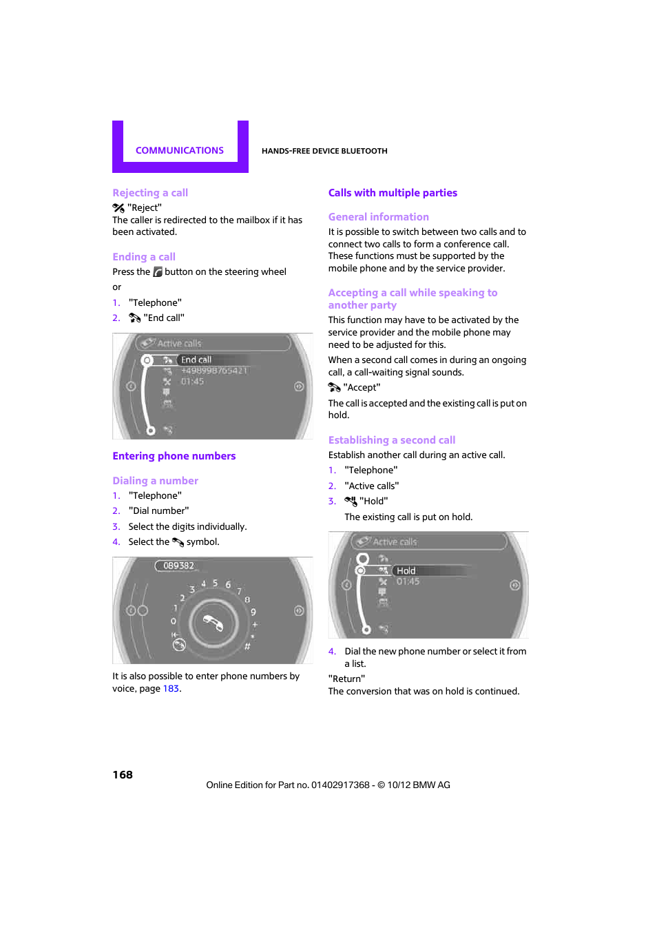 Mini 2013 Countryman User Manual | Page 169 / 275