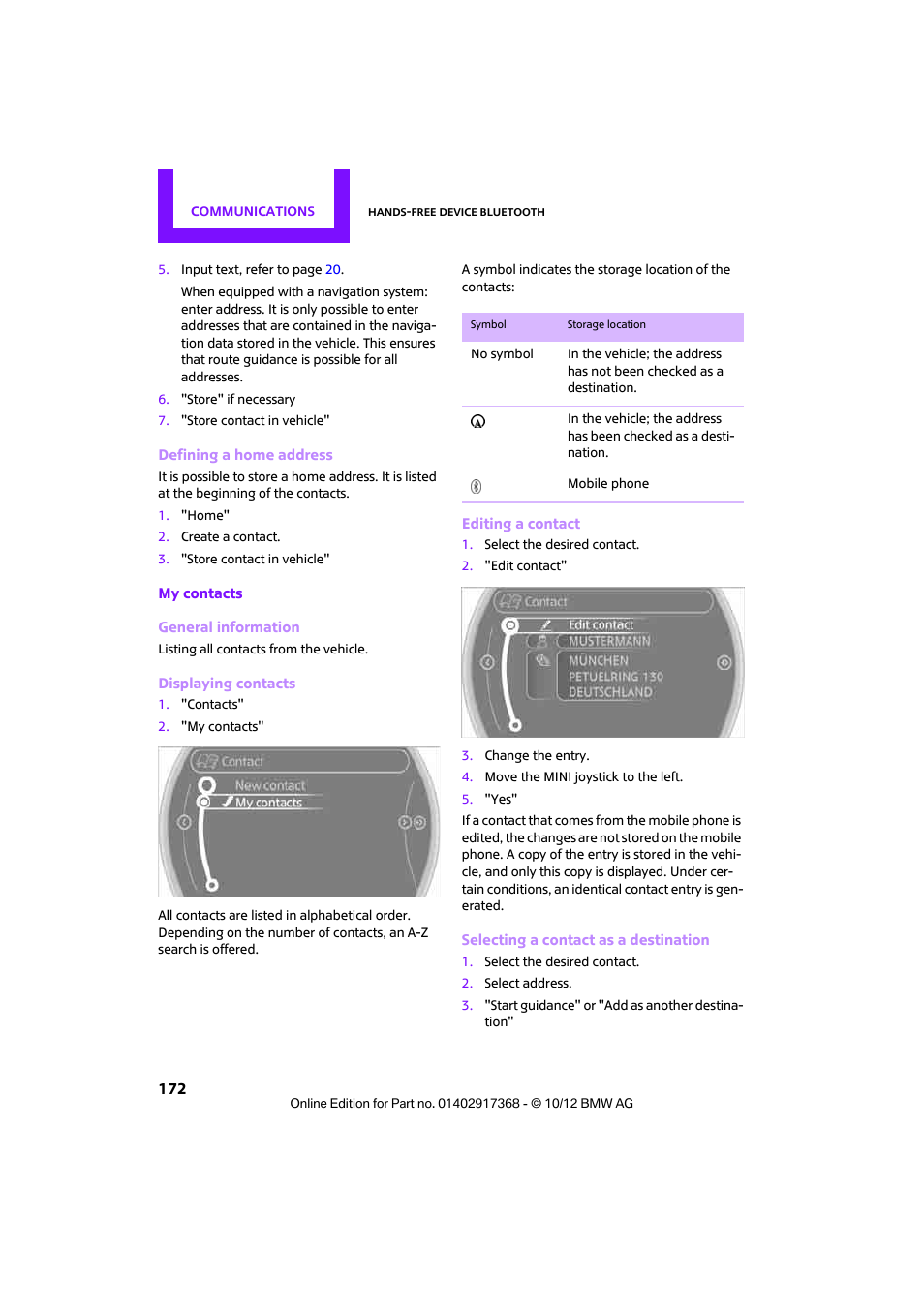 Mini 2013 Countryman User Manual | Page 173 / 275