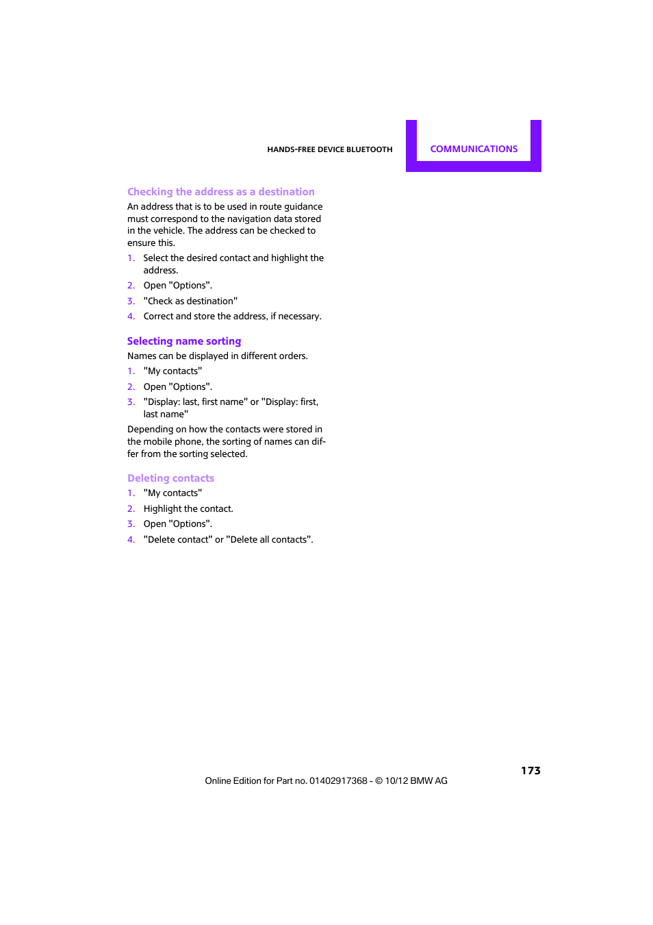 Mini 2013 Countryman User Manual | Page 174 / 275