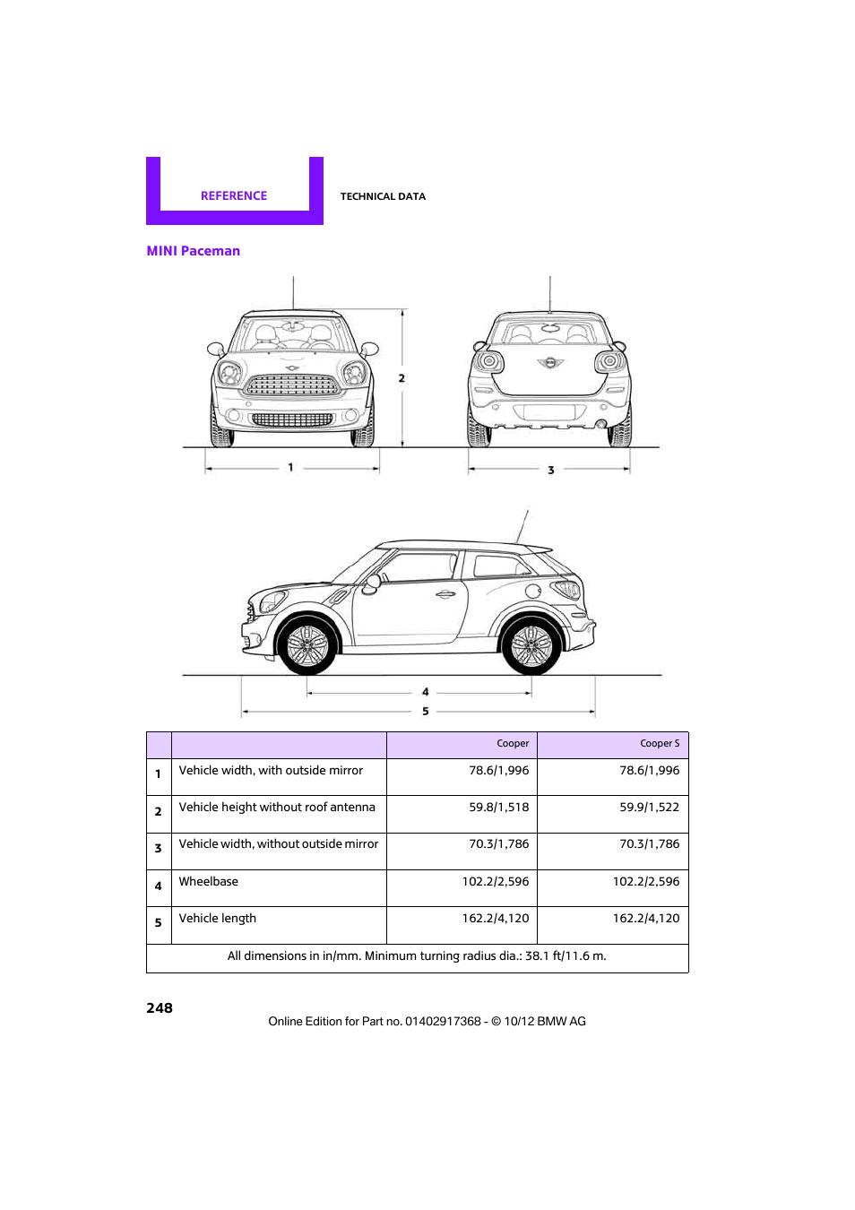 Mini 2013 Countryman User Manual | Page 249 / 275
