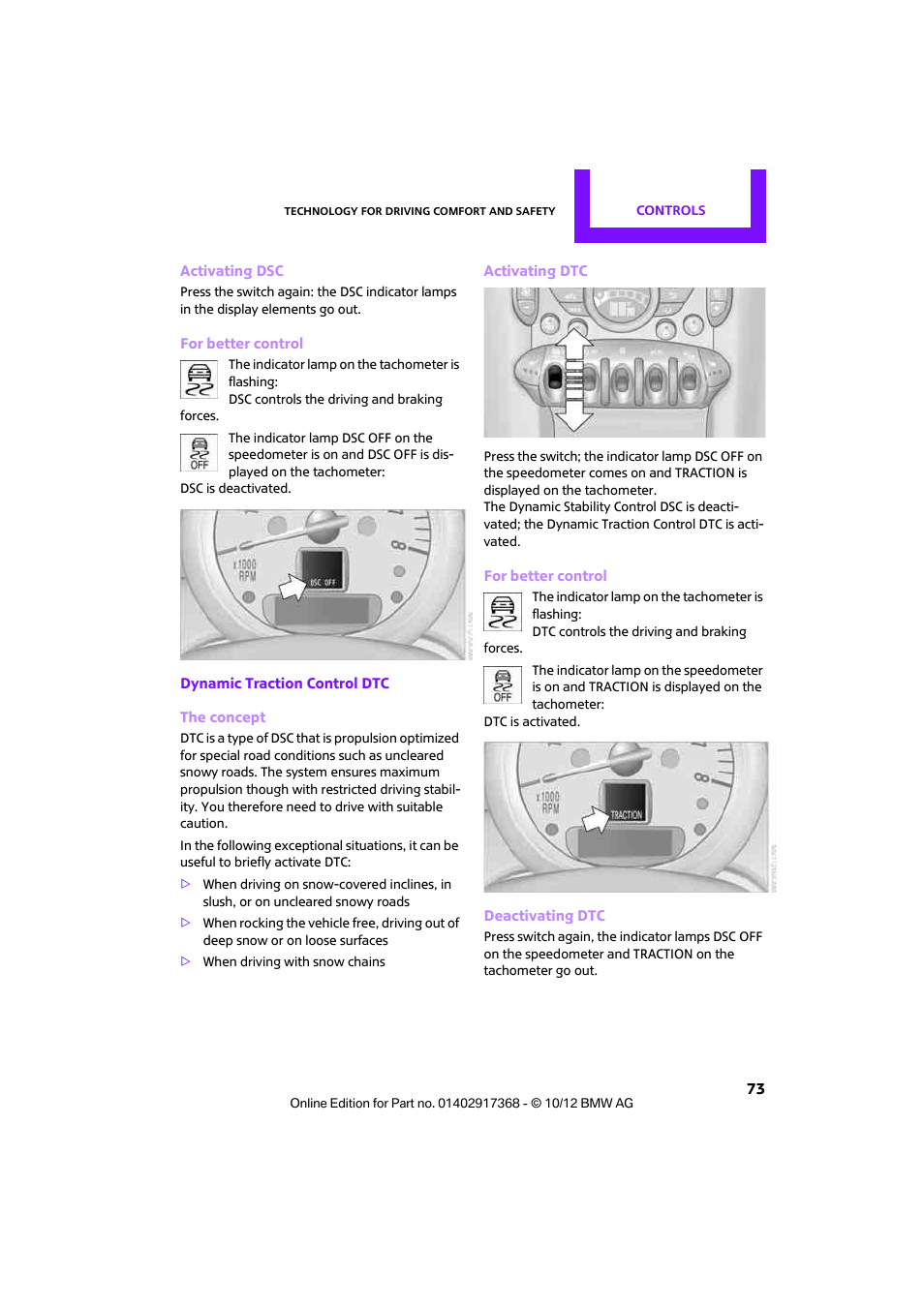 Mini 2013 Countryman User Manual | Page 74 / 275