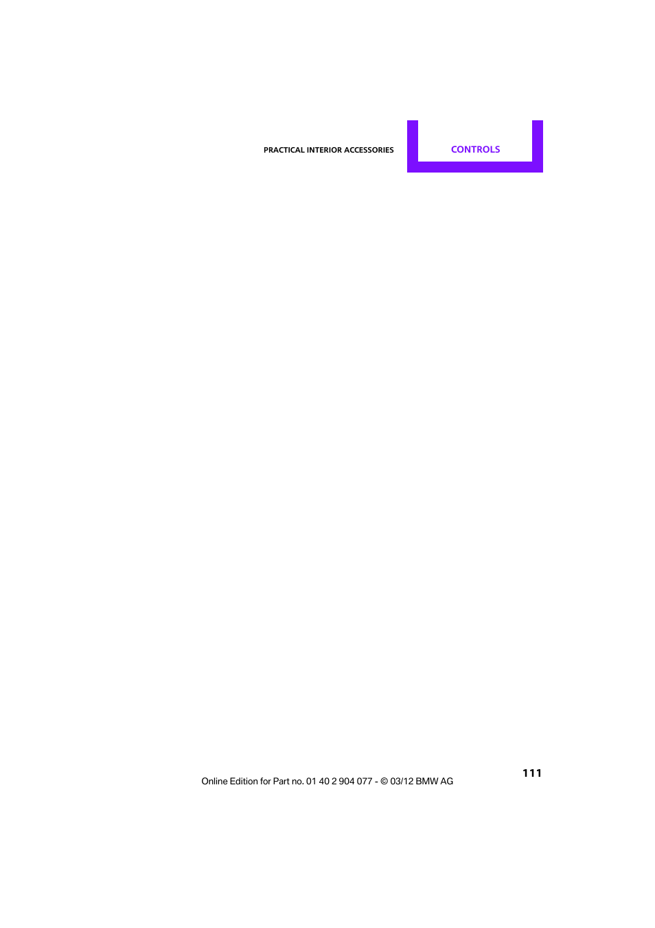 Mini 2012 Coupe Roadster Convertible User Manual | Page 112 / 283
