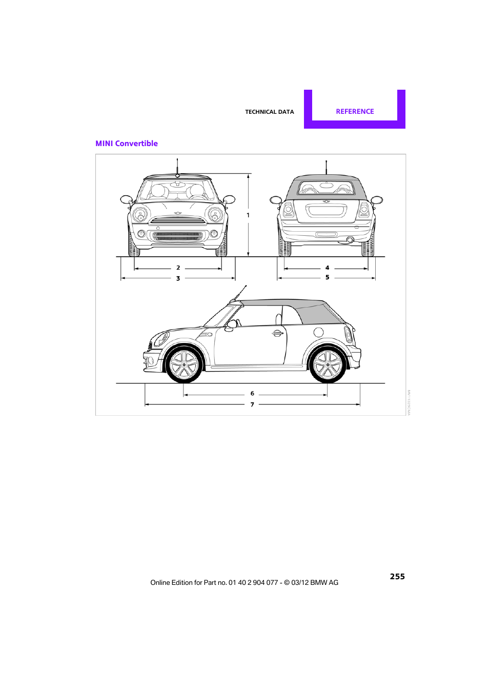 Mini 2012 Coupe Roadster Convertible User Manual | Page 256 / 283