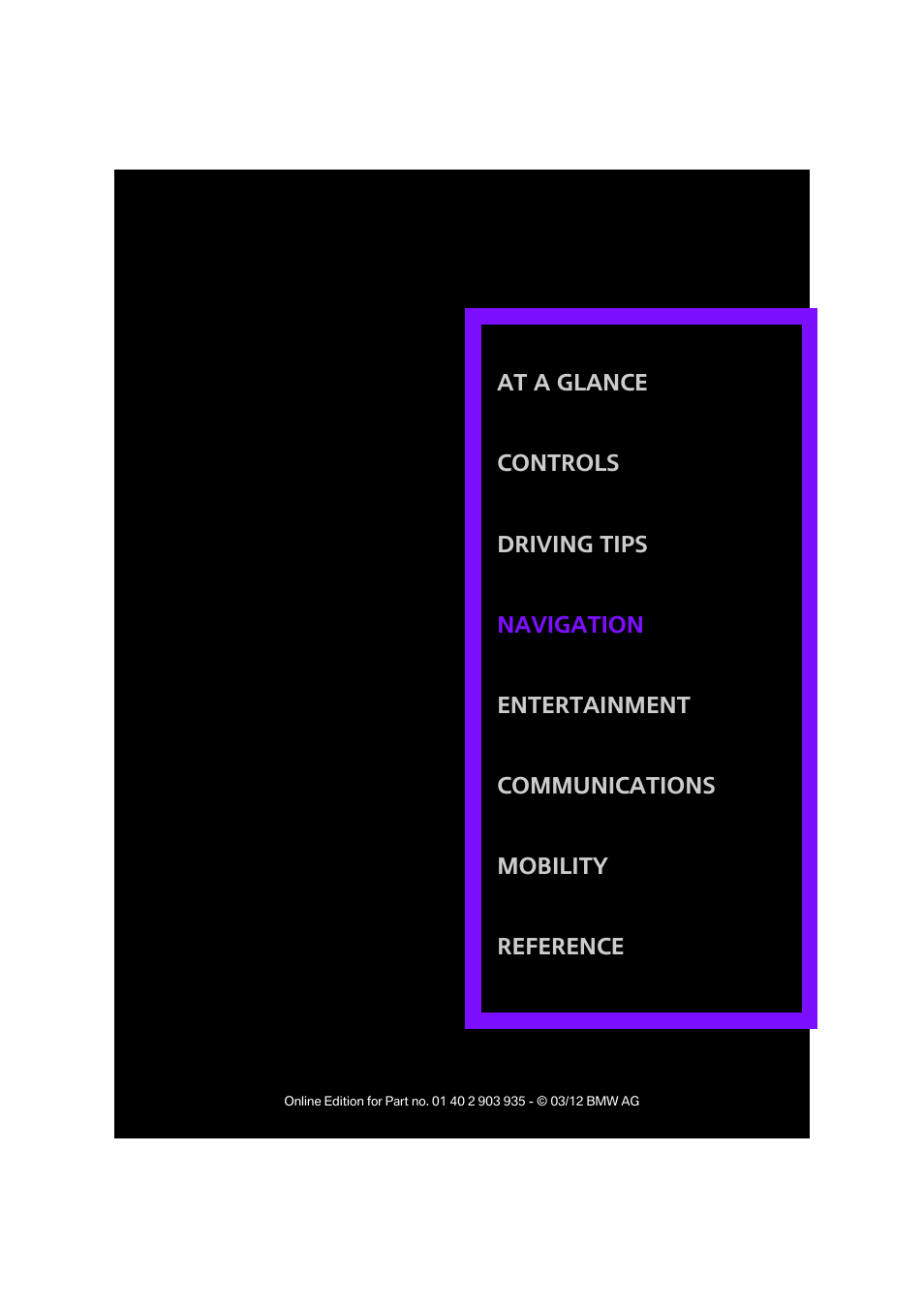 Navigation | Mini 2012 Clubman User Manual | Page 112 / 269