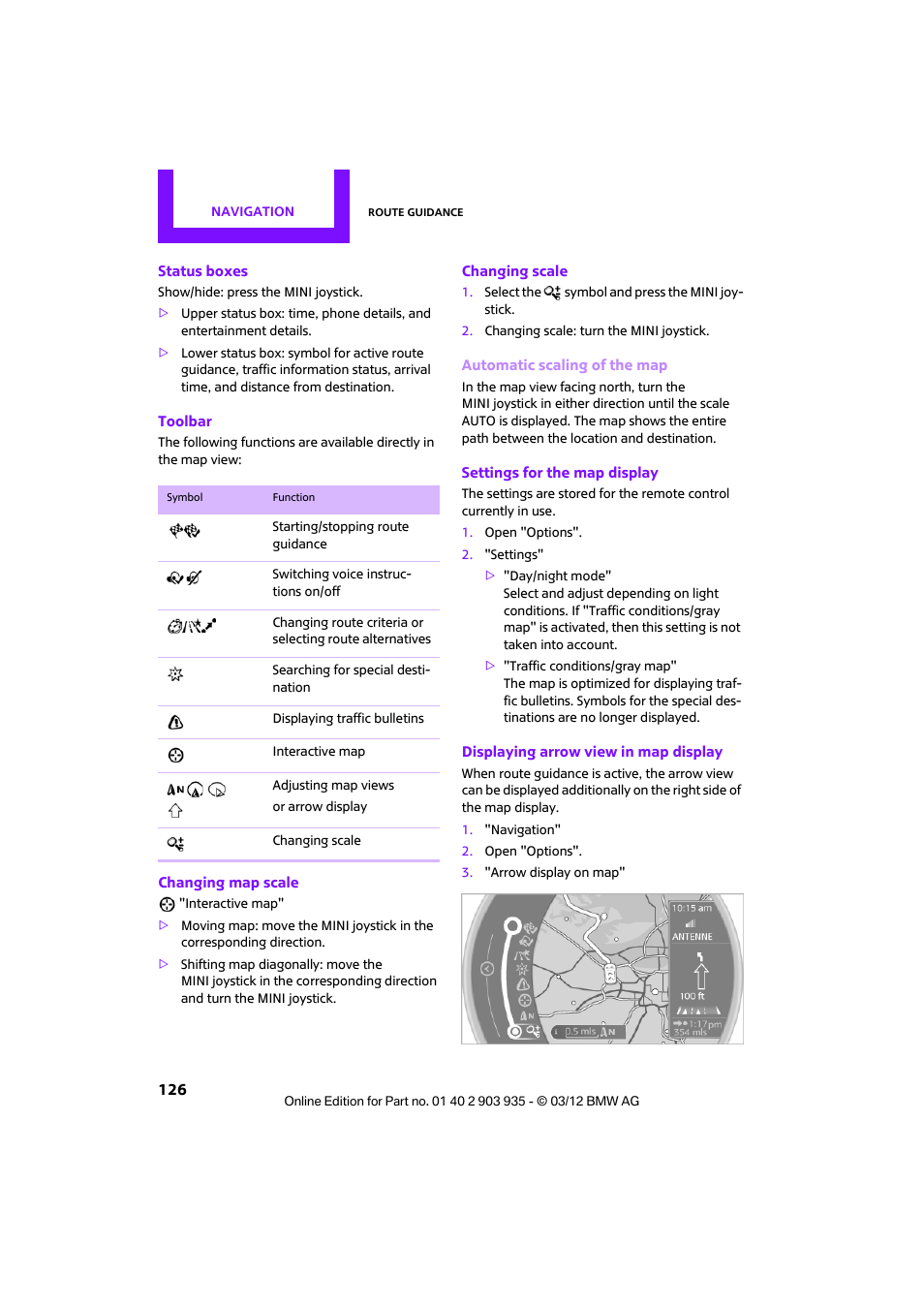 Mini 2012 Clubman User Manual | Page 127 / 269