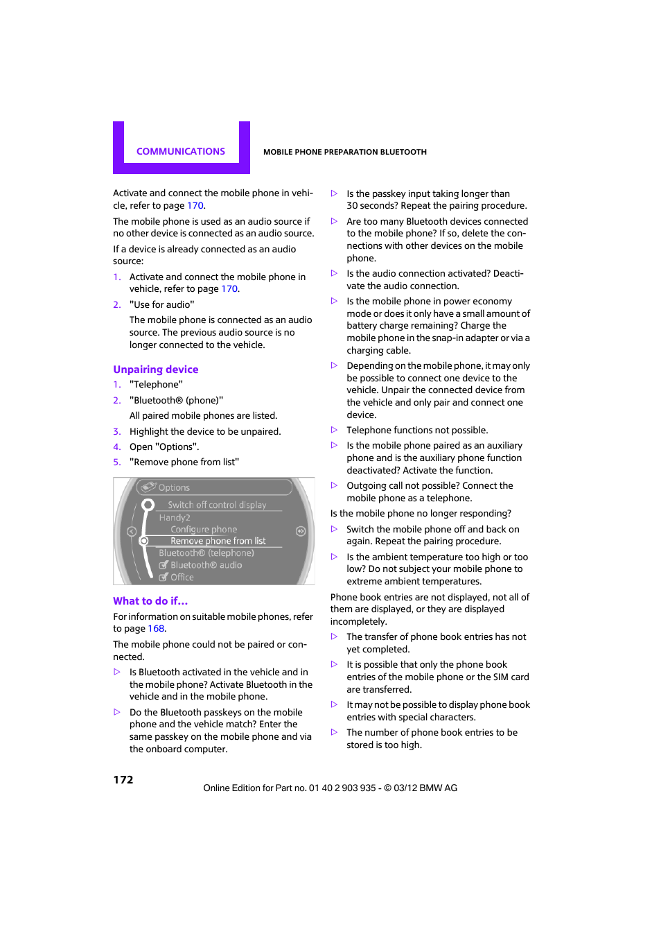 Mini 2012 Clubman User Manual | Page 173 / 269