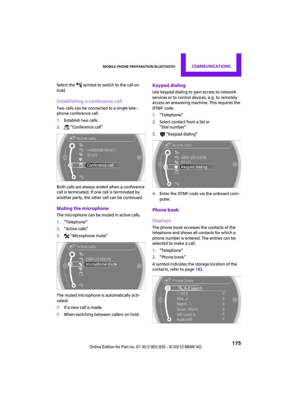 Mini 2012 Clubman User Manual | Page 176 / 269