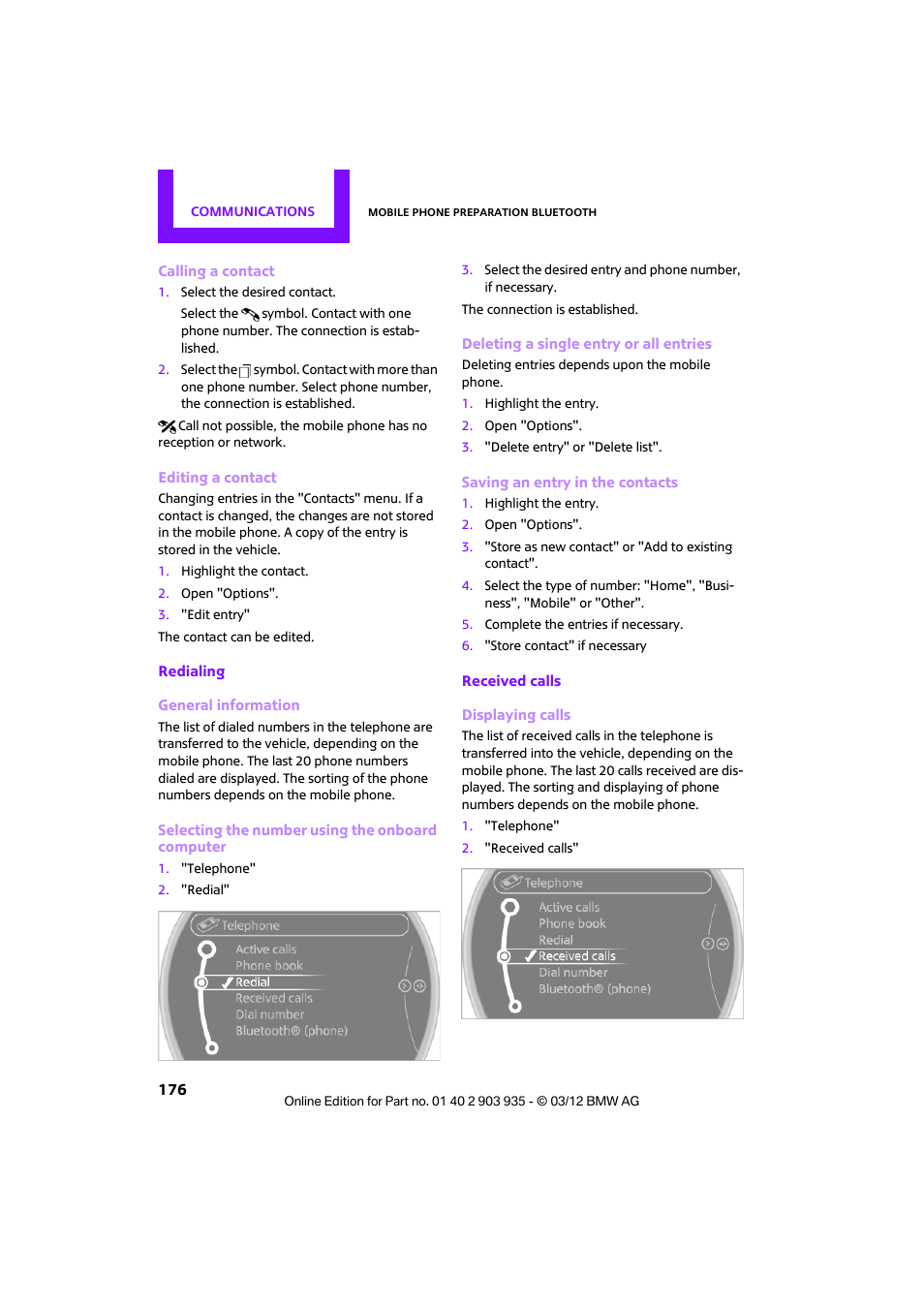 Mini 2012 Clubman User Manual | Page 177 / 269