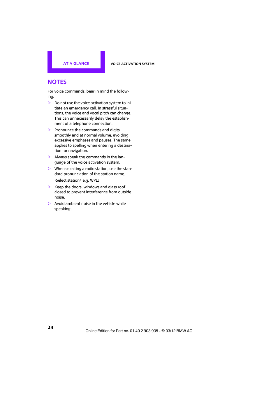 Notes | Mini 2012 Clubman User Manual | Page 25 / 269