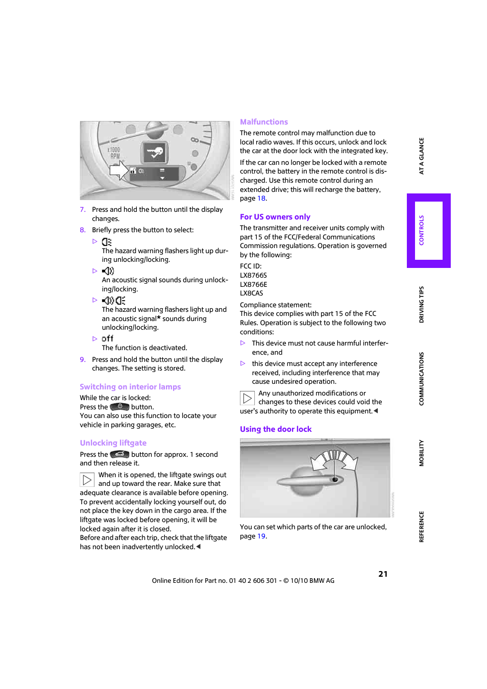 Mini 2011 Countryman User Manual | Page 23 / 176