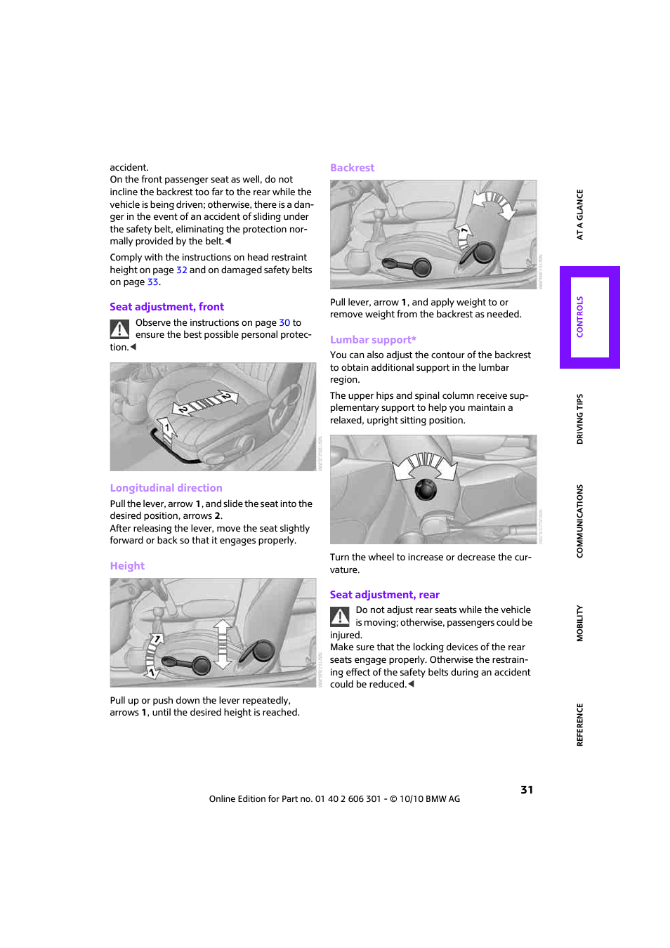 Mini 2011 Countryman User Manual | Page 33 / 176