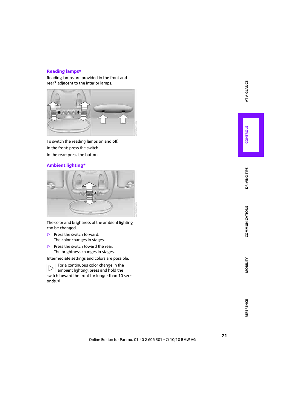Mini 2011 Countryman User Manual | Page 73 / 176