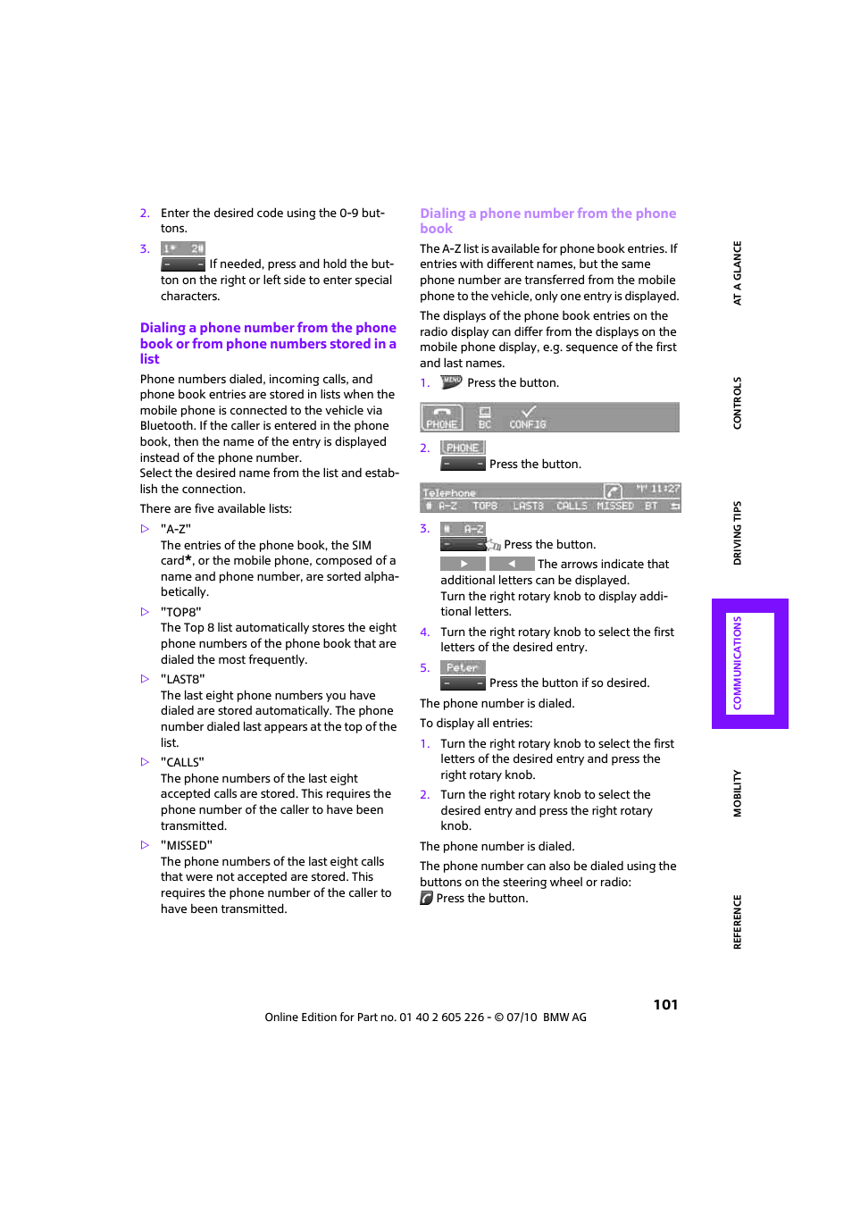 Mini 2011 Clubman User Manual | Page 103 / 172