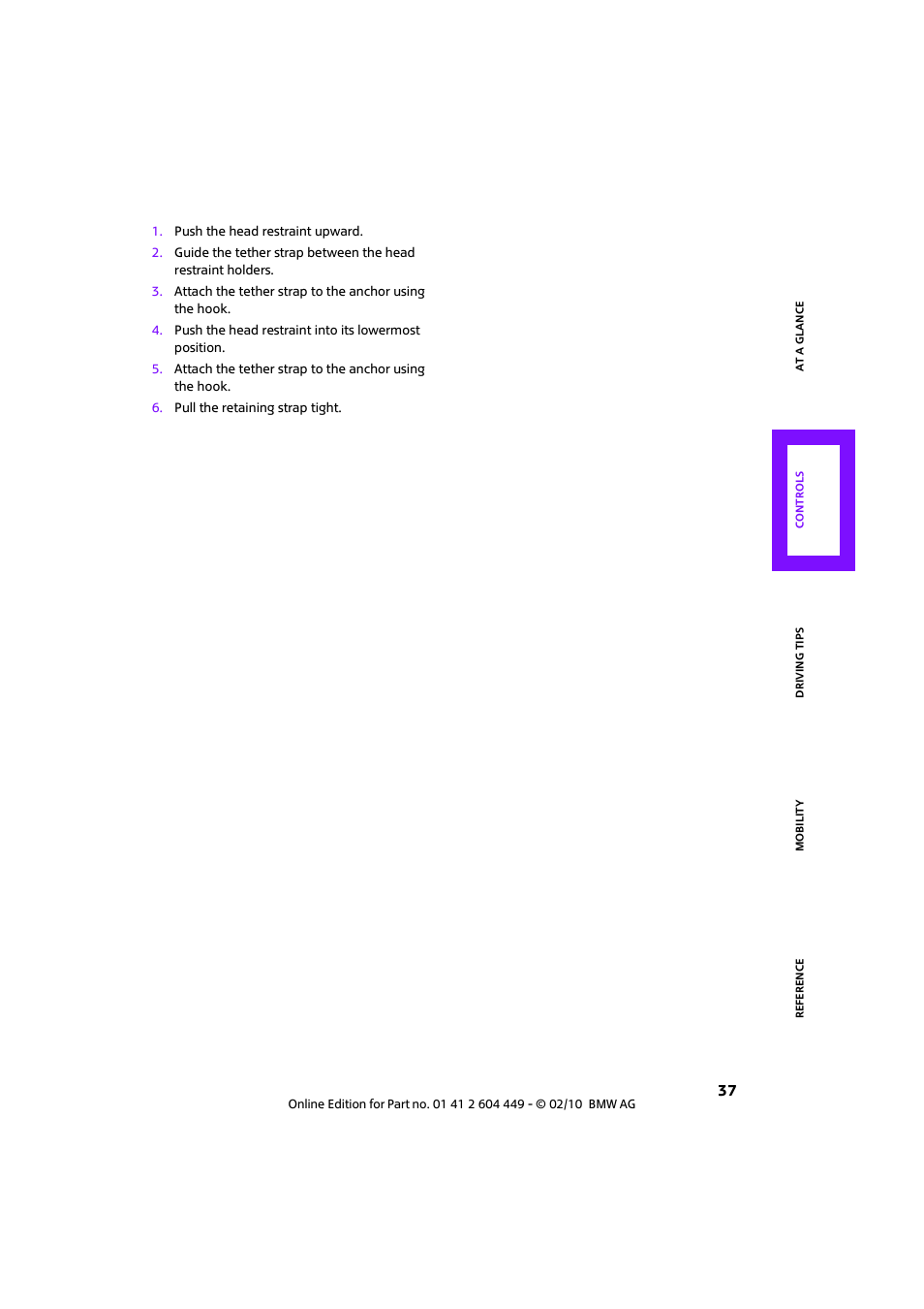 Mini 2010 Clubman User Manual | Page 39 / 160