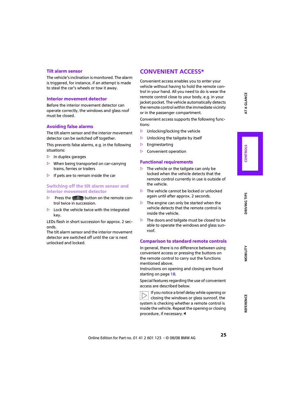 Convenient access | Mini 2009 Cooper User Manual | Page 27 / 160