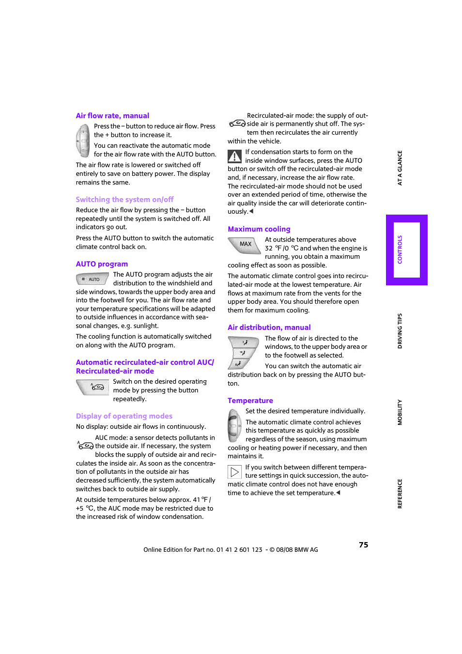 Mini 2009 Cooper User Manual | Page 77 / 160