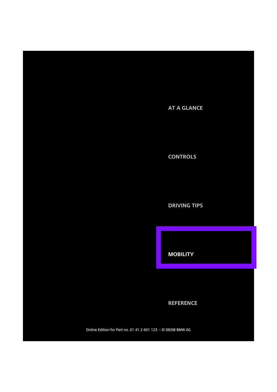 Mobility | Mini 2009 Cooper User Manual | Page 93 / 160