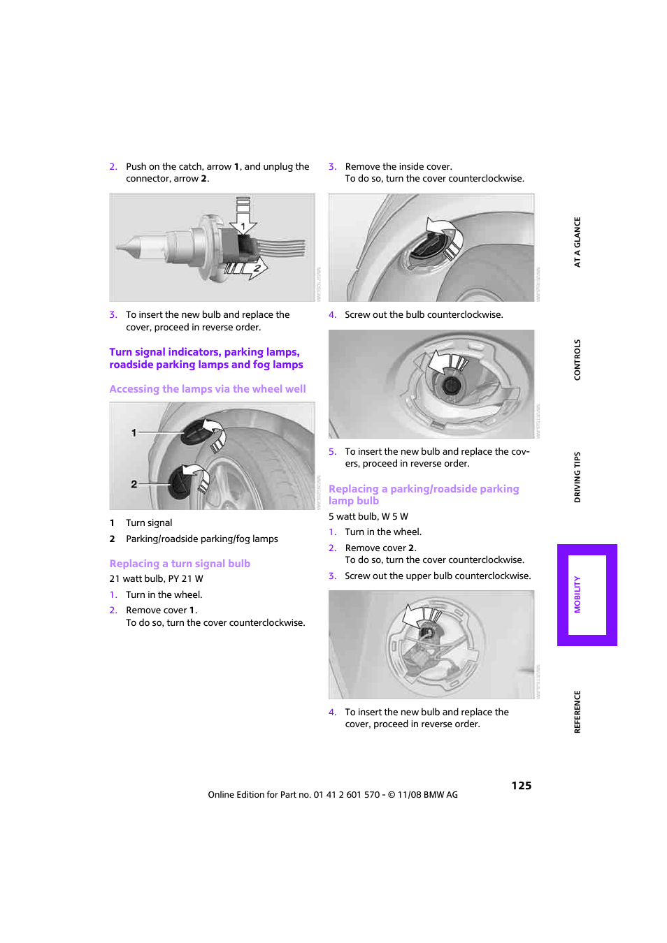 Mini 2009 Cooper Convertible User Manual | Page 127 / 172