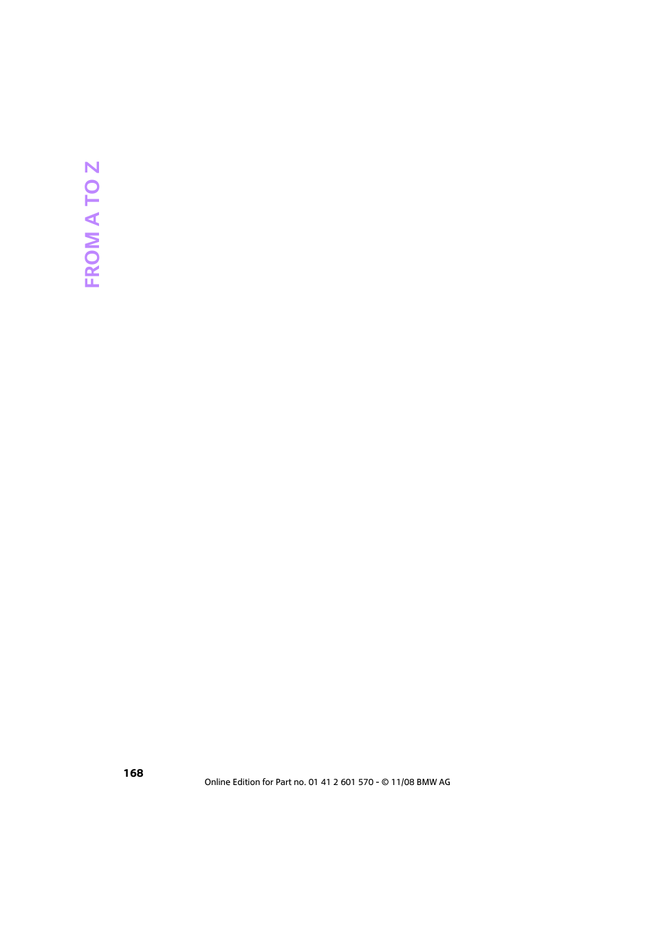 Mini 2009 Cooper Convertible User Manual | Page 170 / 172
