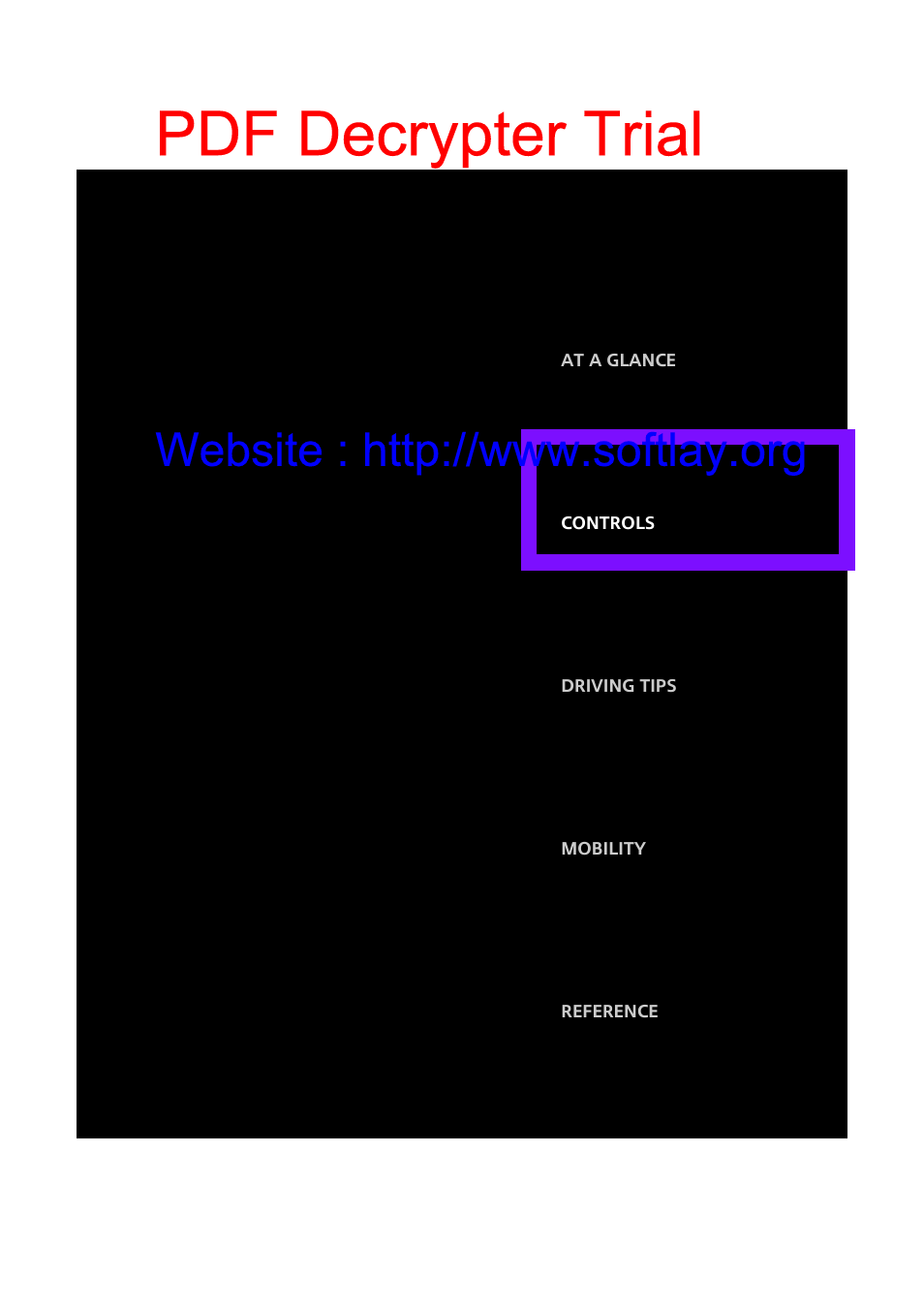 Pdf decrypter trial | Mini 2009 Clubman User Manual | Page 19 / 160