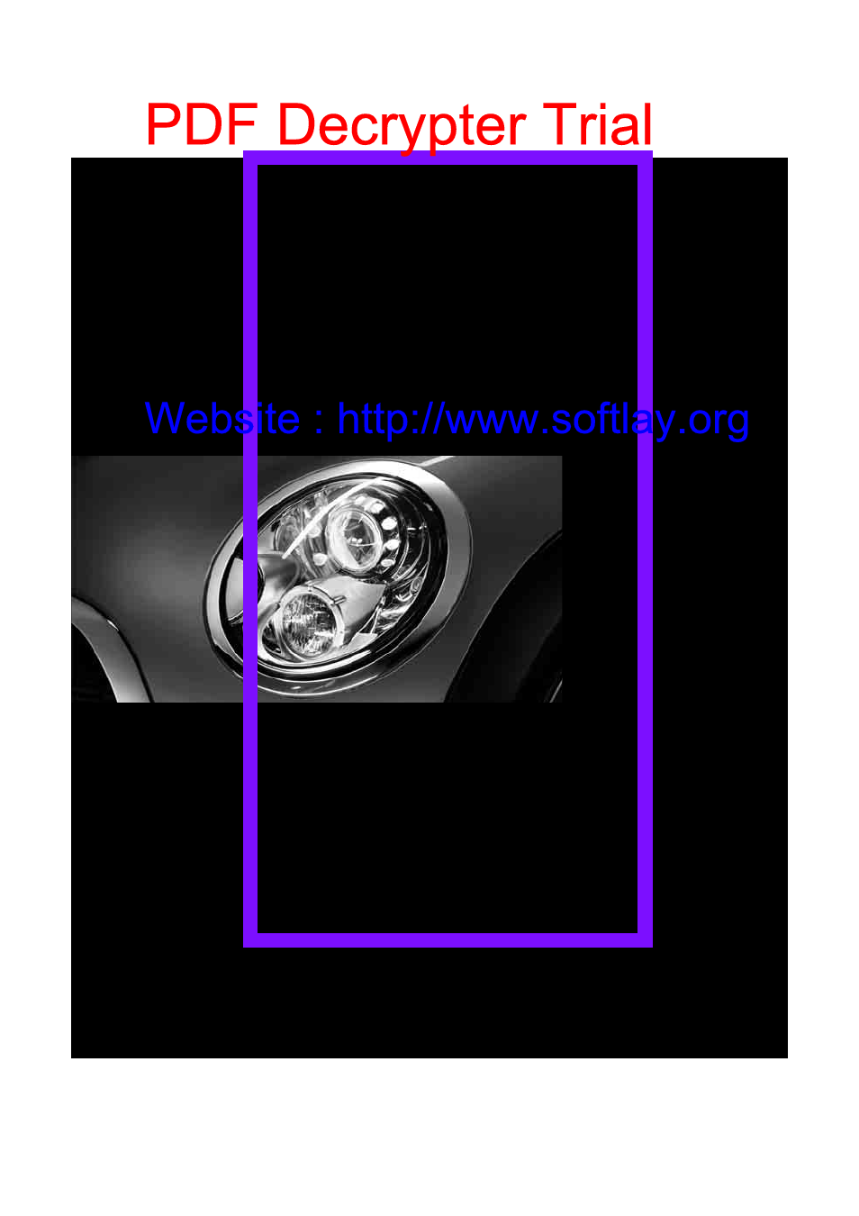 Pdf decrypter trial | Mini 2009 Clubman User Manual | Page 94 / 160