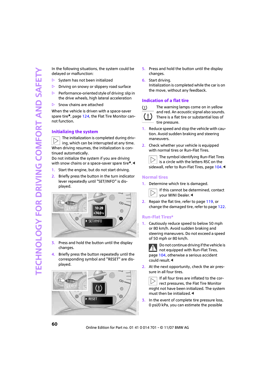 Mini 2008 Cooper User Manual | Page 62 / 164