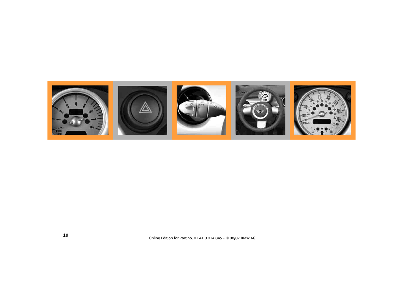 Over, View | Mini 2008 Cooper Convertible User Manual | Page 12 / 176