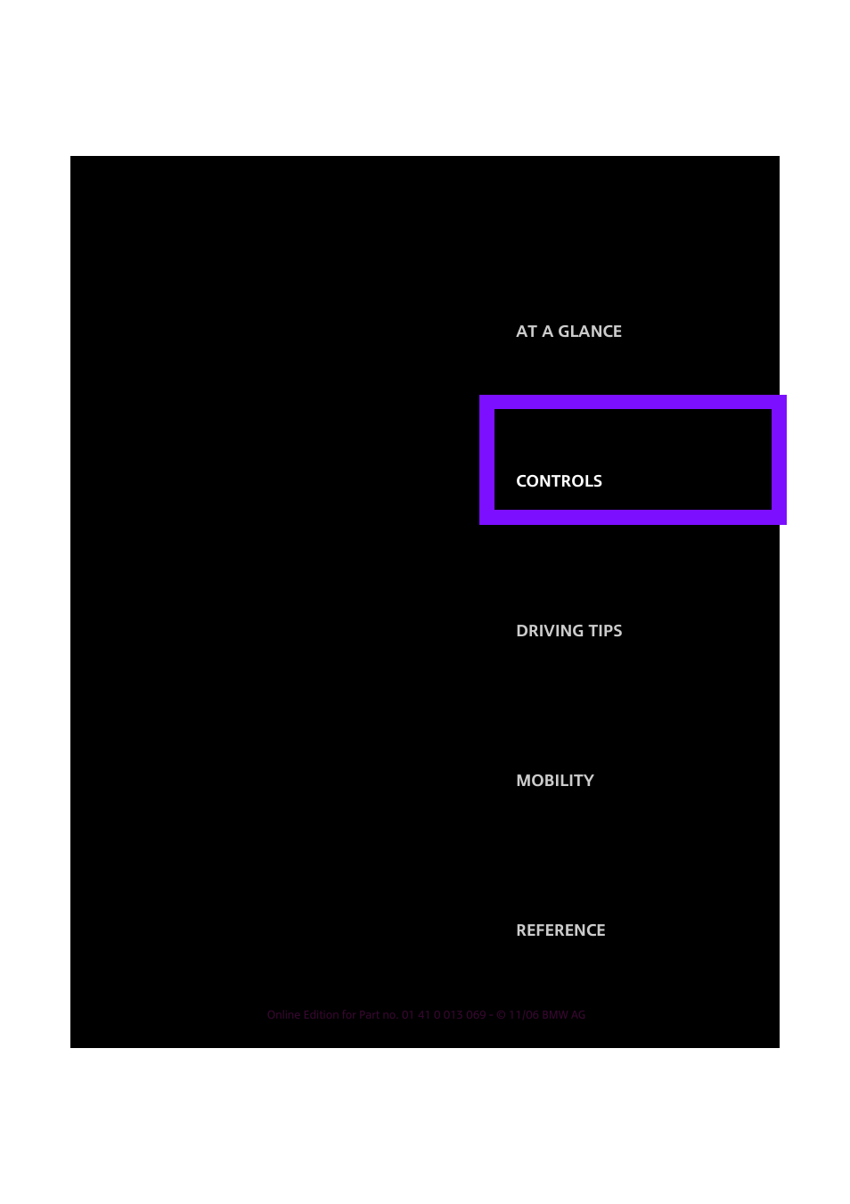 Controls | Mini 2007 Cooper User Manual | Page 19 / 148