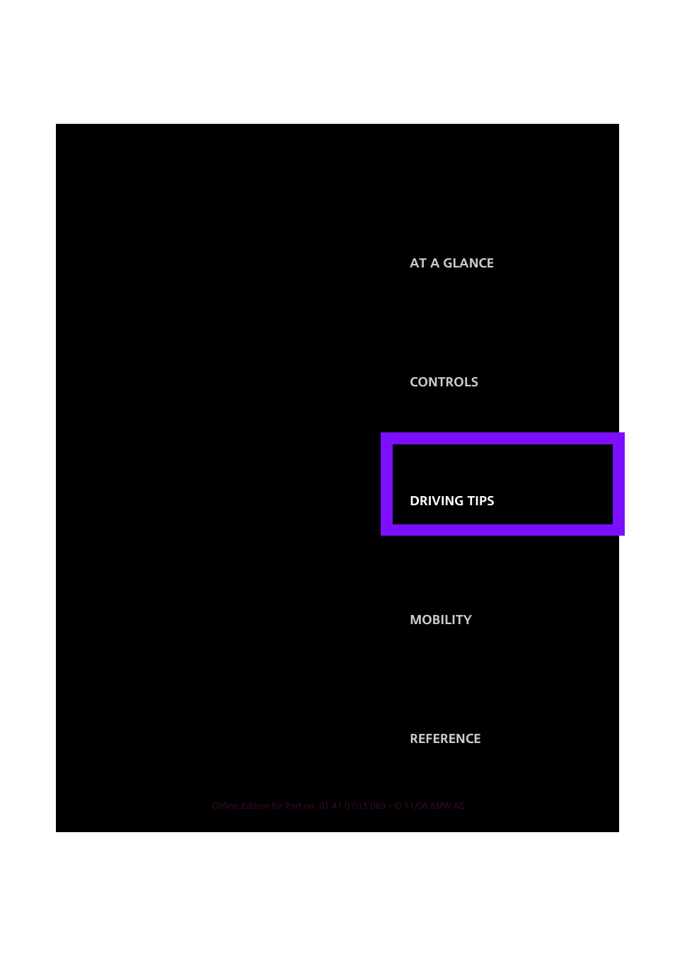 Driving tips | Mini 2007 Cooper User Manual | Page 77 / 148