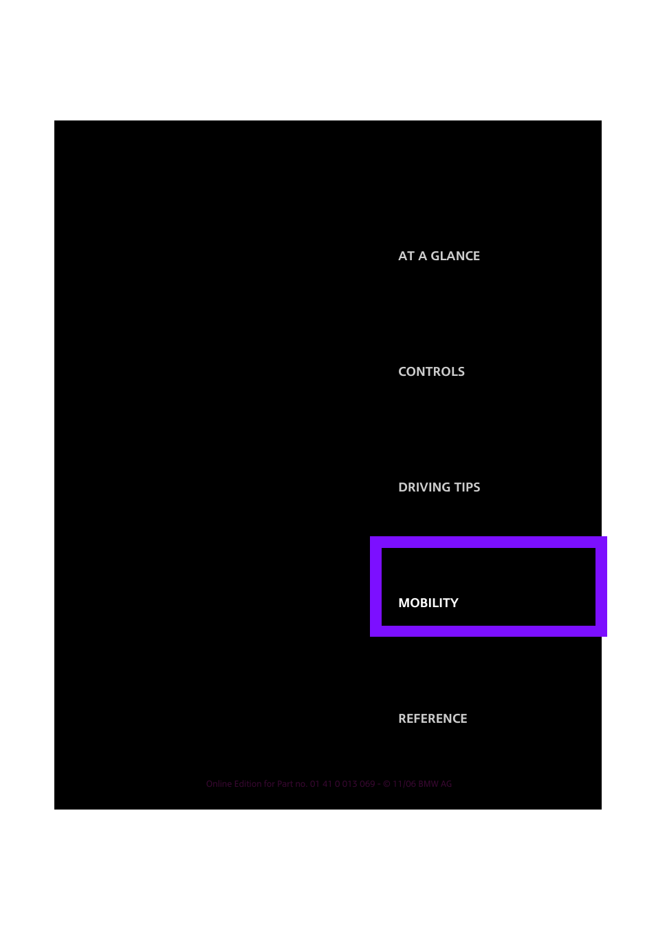 Mobility | Mini 2007 Cooper User Manual | Page 85 / 148
