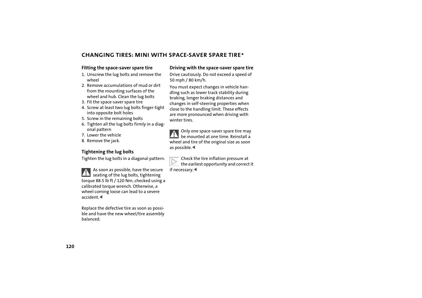 Mini 2004 Cooper User Manual | Page 122 / 152