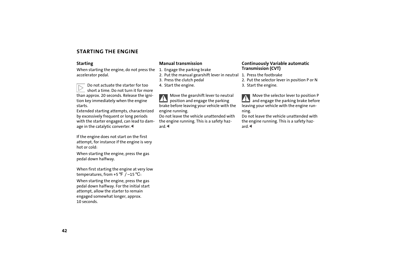 Mini 2004 Cooper User Manual | Page 44 / 152