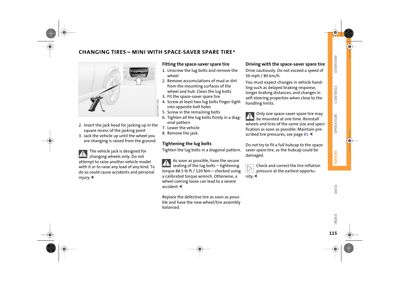 Mini 2003 Cooper User Manual | Page 117 / 148