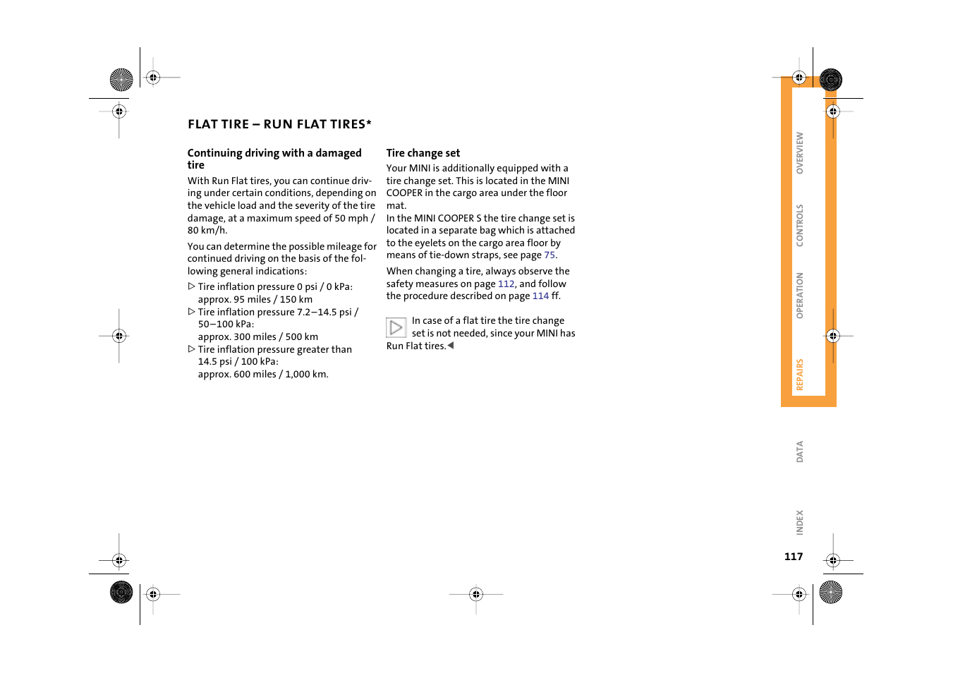 Mini 2003 Cooper User Manual | Page 119 / 148