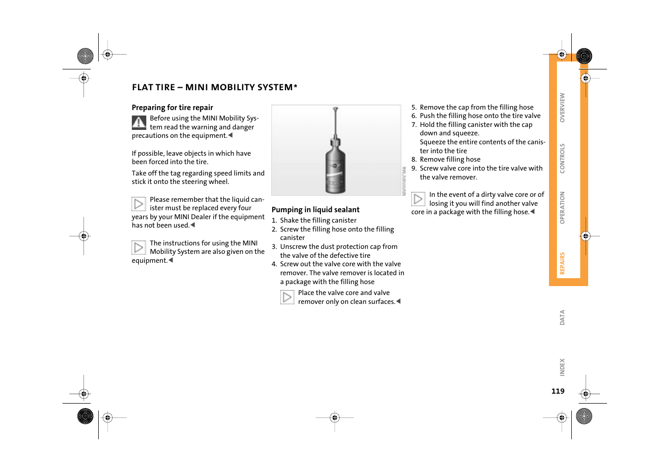 Mini 2003 Cooper User Manual | Page 121 / 148
