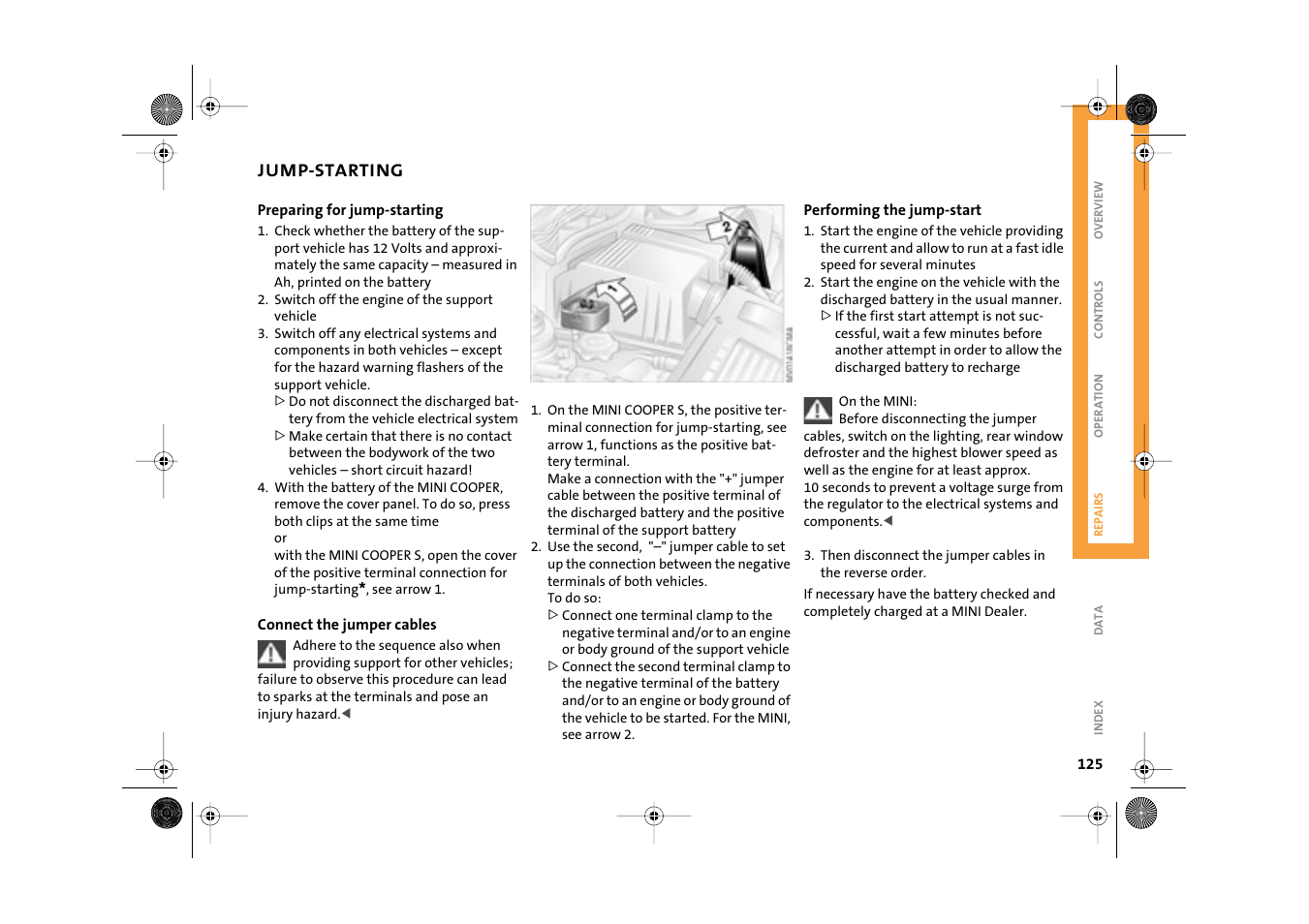 Mini 2003 Cooper User Manual | Page 127 / 148