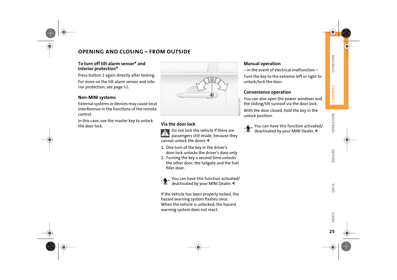 Mini 2003 Cooper User Manual | Page 27 / 148