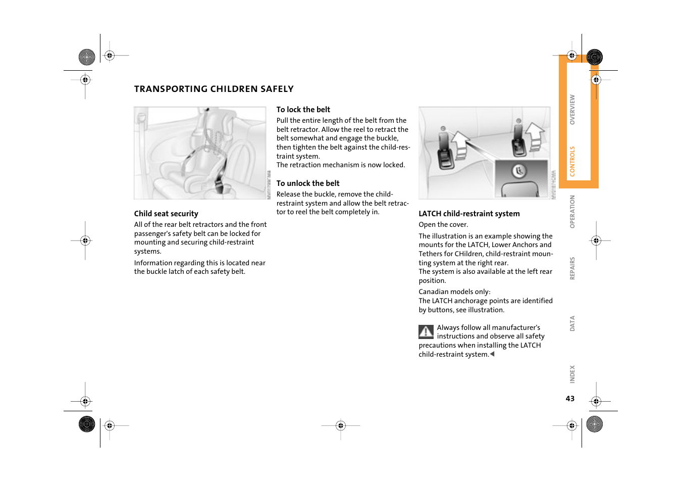 Mini 2003 Cooper User Manual | Page 45 / 148