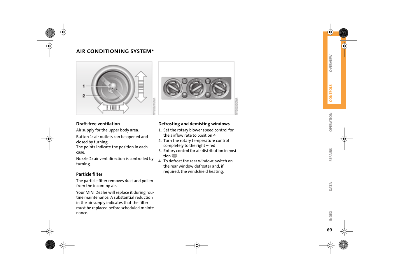Mini 2003 Cooper User Manual | Page 71 / 148