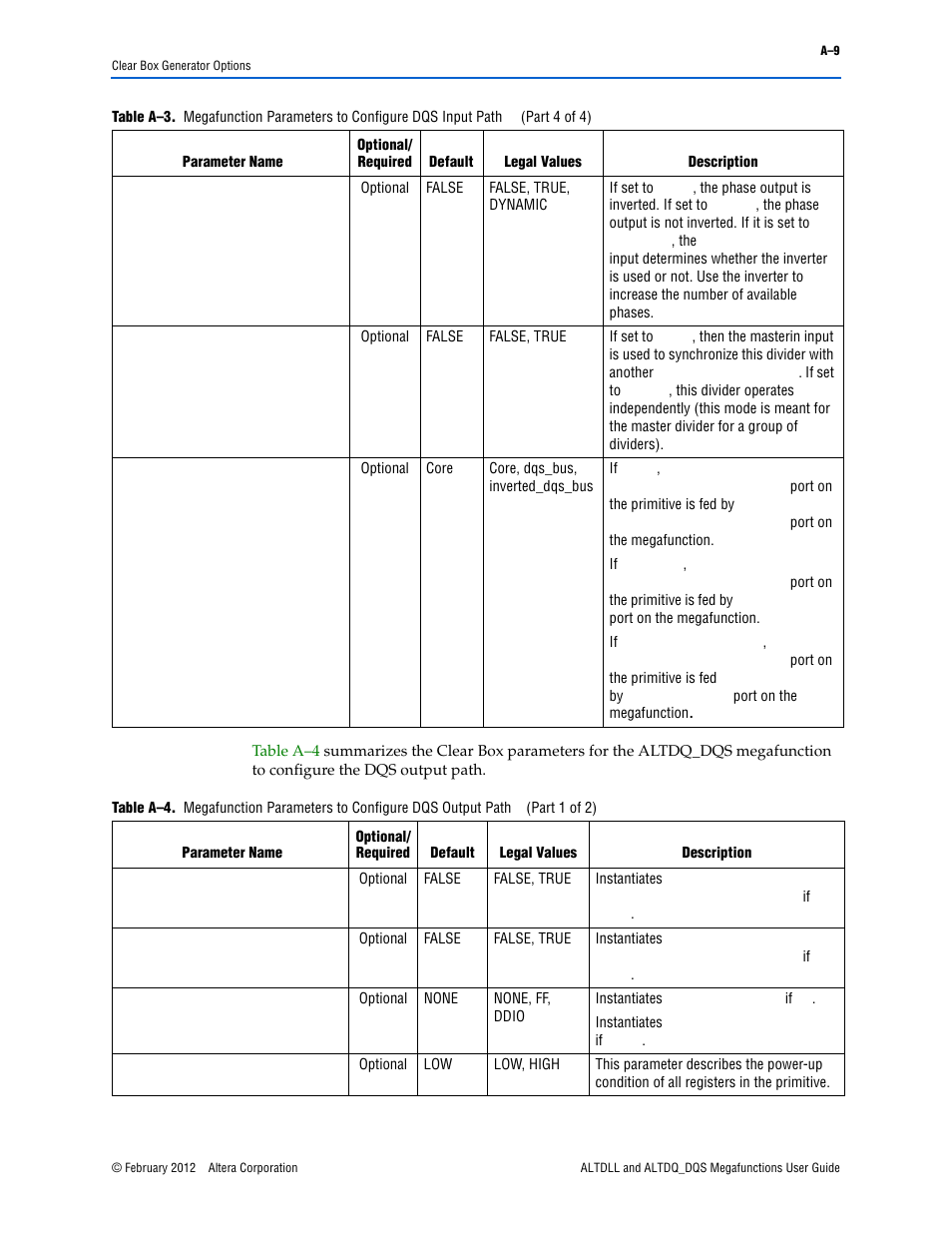 Altera ALTDLL User Manual | Page 110 / 117