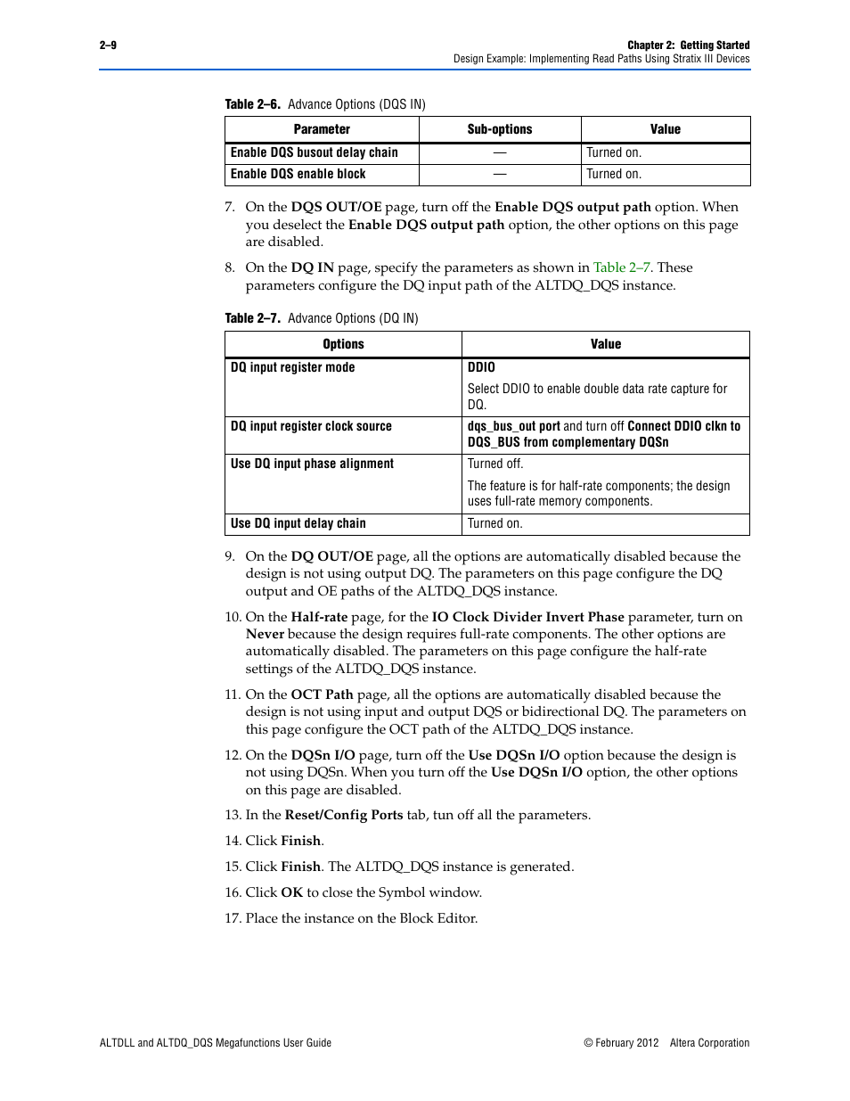 Altera ALTDLL User Manual | Page 15 / 117