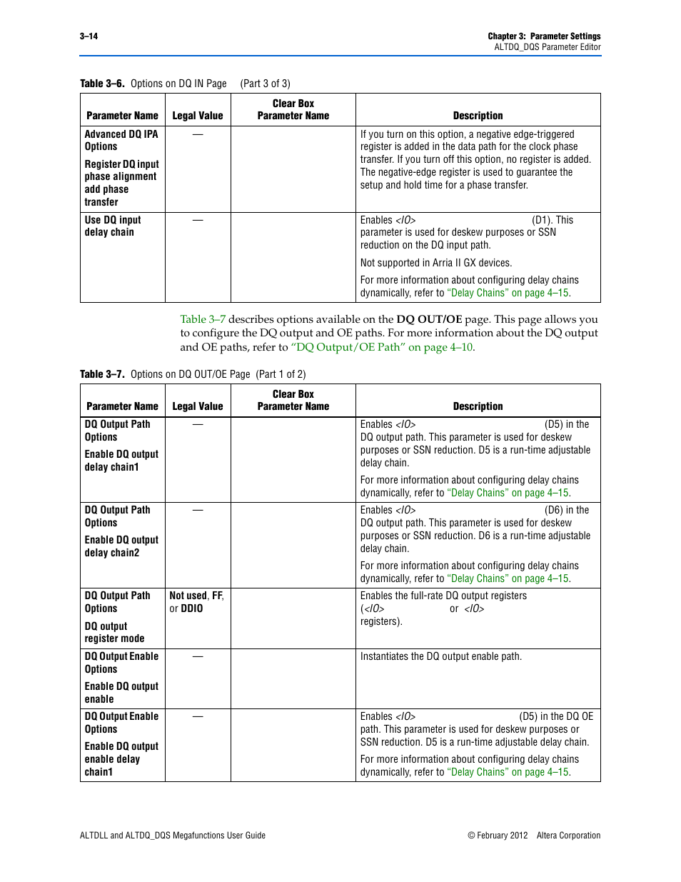 Altera ALTDLL User Manual | Page 32 / 117