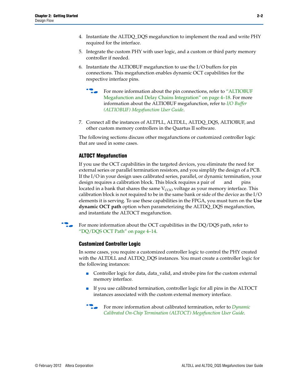 Altera ALTDLL User Manual | Page 8 / 117